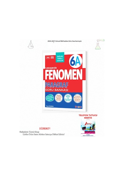 Fenomen 6 Paragraf A Soru Bankası 6-009