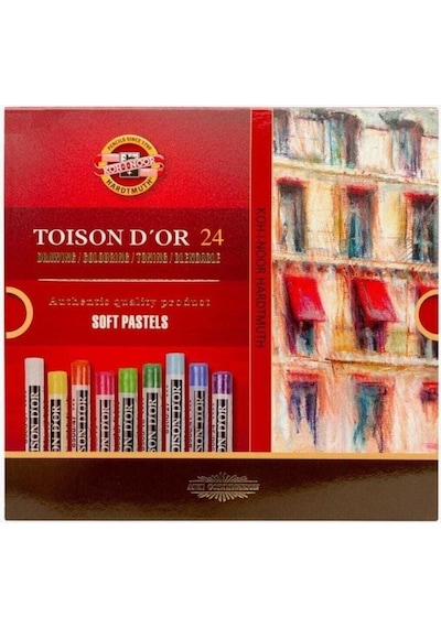 Kohinoor Toison D'Or Soft Pastel Boya 24 Renk