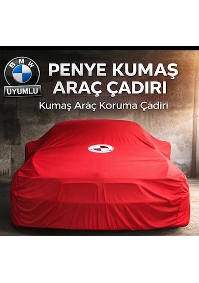 Bmw F30 Kasa Kırmızı Bmw Logolu Araç Çadırı