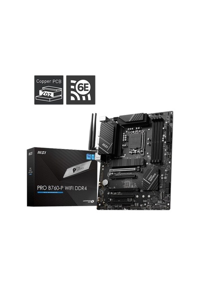 Msı Pro B760-p Wifi D4 1700p Hdmi Dp