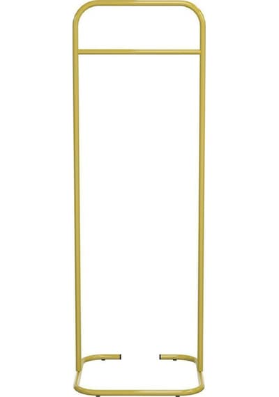 Metallica Concept Butik Dik Tekli Gold Konfeksiyon Askısı Ayaklı Askılık Elbise Askılığı Altın