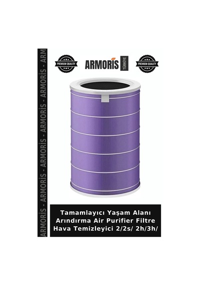 Tamamlayıcı Yaşam Alanı Arındırma Air Purifier Filtre Hava Temizleyici 2/2s/ 2h/3h/