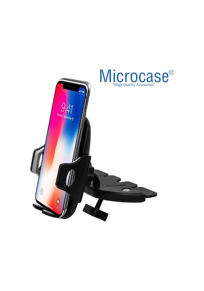 Microcase Cd Player Slot Girişli Araç Içi Telefon Tutucu - Al2879