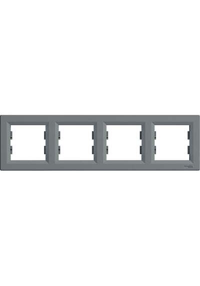 Schneider Asfora Bronz Dörtlü Çerçeve - EPH5800469