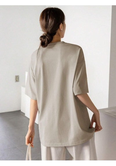 Kadın Thousand Baskılı Oversize T-shirt 001