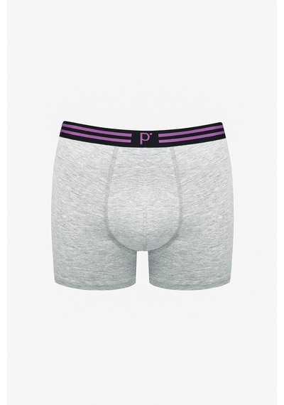 Penti Color Belt 3lü Gri Boxer Gri Melanj GRI MELANJ Gri Melanj
