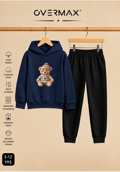 Overmax Teddy Bear Baskılı Çocuk Kapüşonlu Sweatshirt Eşofman Takımı 3-12 Yaş Lacivert Üst-siyah Alt - 924458985 Lacivert Üst-siyah Alt Overmax Teddy Bear Baskılı Çocuk Kapüşonlu Sweatshirt Eşofman Takımı 3-12 Yaş Lacivert Üst-siyah Alt - 924458985 Lacivert Üst-siyah Alt
