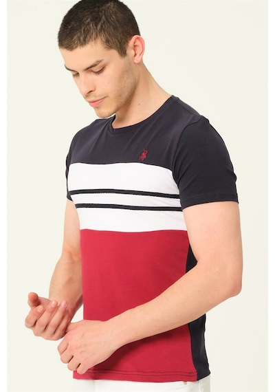 T8593 Dewberry Erkek T-shırt-lacivert Lacivert