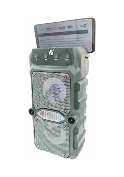 Mey İthalat Çift Çıkışlı Güçlü Bataryalı Kablosuz Yüksek Ses Kaliteli Bluetooth Hoparlör