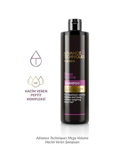 Tr Advance Techniques Mega Volume Hacim Veren Şampuan 400 Ml