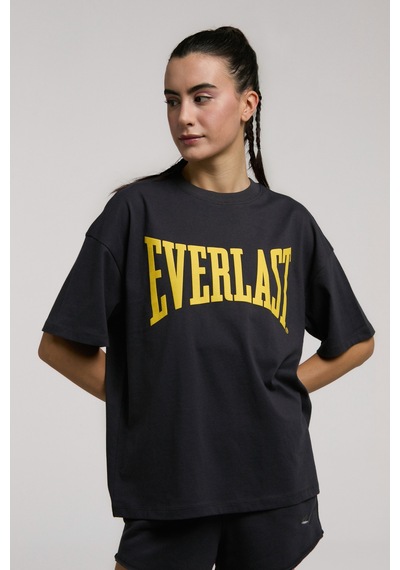 Everlast Ever Classics Wmn Oversize Füme Kadın Tişört Füme