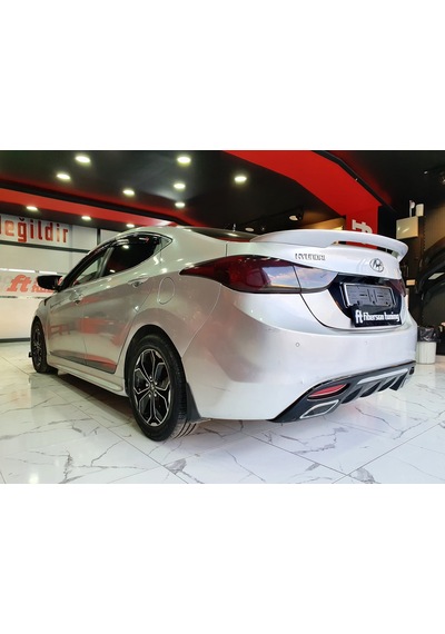 Hyundai Elentra Spoiler--Fibersan Tuning