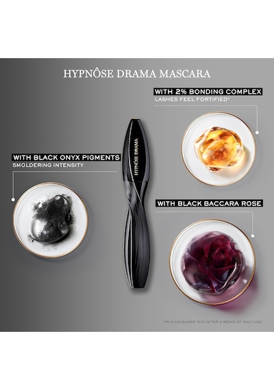Hypnôse Drama Maskara Su Geçirmez, 24 Saate Kadar Dayanabilen Hacimli Maskara, Yapışmadan Belirgin Kirpikler İçin, Yoğun Ve Uzun Ömürlü Siyah, 8 Ml Çok Renkli