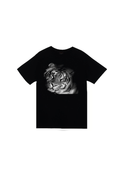 Kaplan Baskılı T-Shirt
