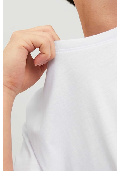 Jack & Jones  Jjecorp Logo Tee Ss O-Neck Noos Erkek  Beyaz Tişört