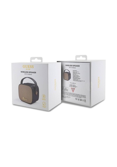 Guess Askılı Pu Deri 5 W Bluetooth Speaker Siyah