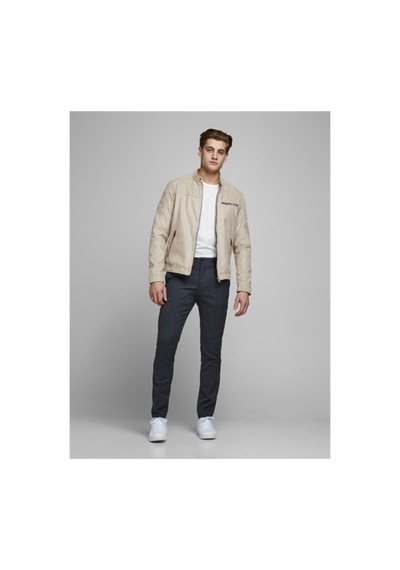 Jack & Jones Erkek Jjerocky Jacket Noos Ekru