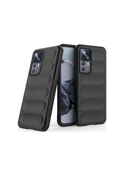 Xiaomi Mi 12t Pro Uyumlu Kılıf Optimum Silikon - Siyah