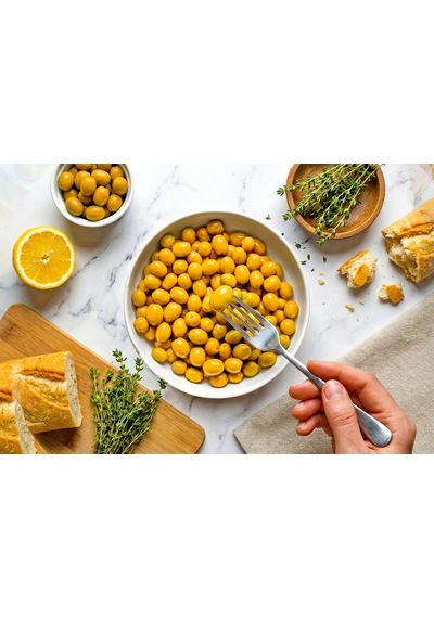 Doğal Salamura Yeşil Zeytin 500 Gr