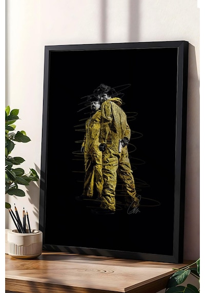 Breaking Bad Çerçeveli Tablo Walter White Jesse Pinkman - Estetik Poster