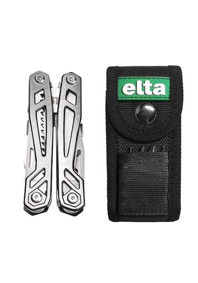 İzeltaş Elta Multi Tool Plus 13 Fonsiyonlu Katlanır Çok Amaçlı Pense El Aleti Paslanmaz Çelik 165 Mm Diğer