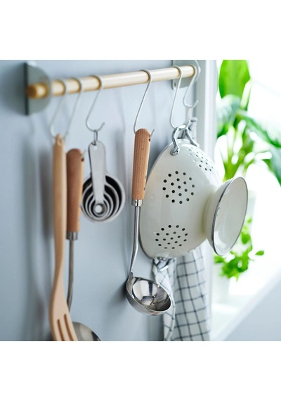 Ikea Vardagen Çorba Kepçesi 33 Cm Krom-açık Bej