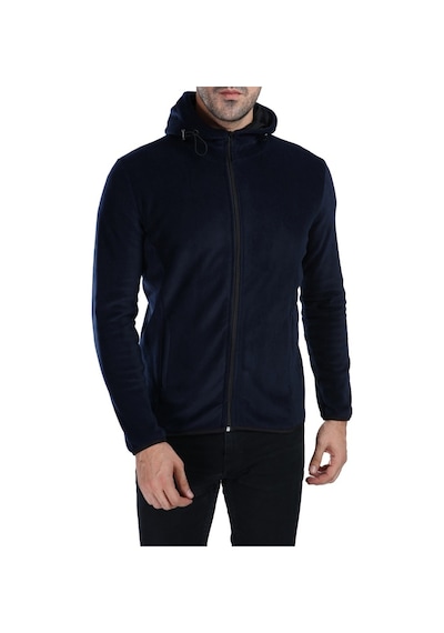Ghassy Co. Erkek Kapşonlu Polar Ceket (152387624)