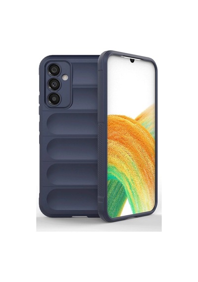 Samsung Uyumlu A56 Kılıf Optimum Silikon - Lacivert 0.2M-Çok Renkli