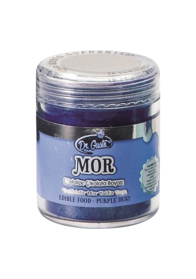 Yenilebilir Yaldızlı Sim Boya Mor 10 Gr