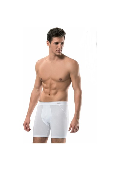 3'Lü Erdem 1470 Erkek Likralı Uzun Boxer