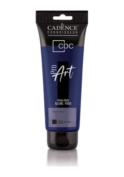 Cadence Pr028 Prusya Mavisi Proart Heavy Body Akrilik Boya 120 ML - Tüp Akrilik Boya