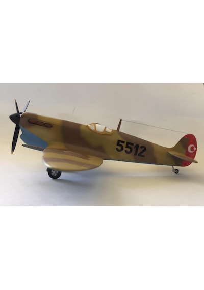 Supermarine Spitfire Vb/c Savaş Uçağı Pm Model Demonte Plastik Maketi