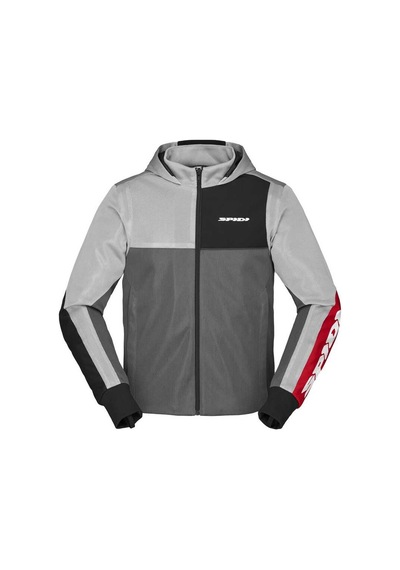 Spidi Hoodie Net Tekstil Ceket Kırmızı