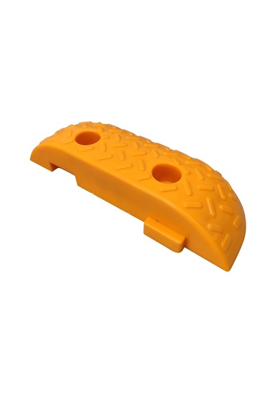 Yüksek Etkili Plastik Yol Kasisi Kapağı 25 X 10 X 5 Cm - Sarı-3136