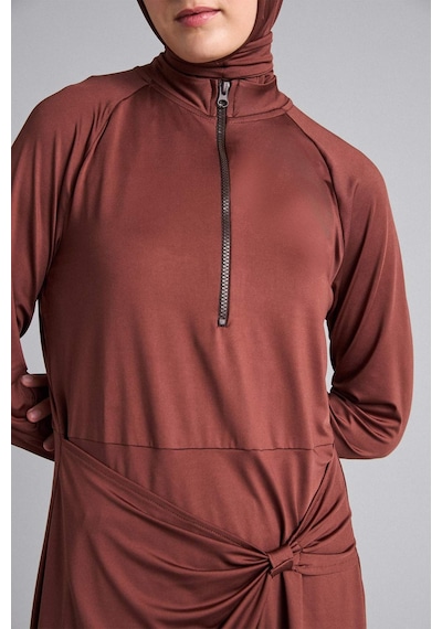 Defacto Regular Fıt 4lü Kahverengi Burkini Mayo G7456ax26hsbn329 Kahve-bn329