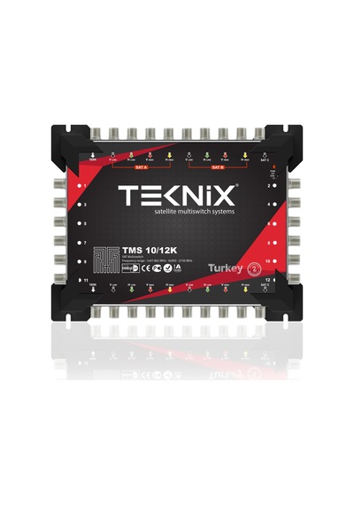 10X12 Kaskatlı Uydu Dağıtım Santrali Teknoline Multiswitch
