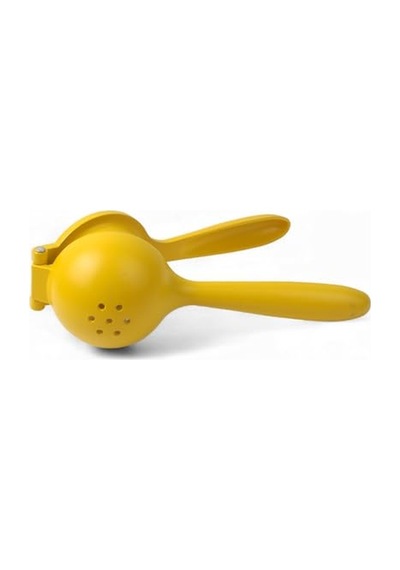 Paslanmaz Çelik Statik Boyalı Limon Ve Narenciye Sıkacağı Ergonomik Ve Dayanıklı 24cm Sarı Çok Renkli