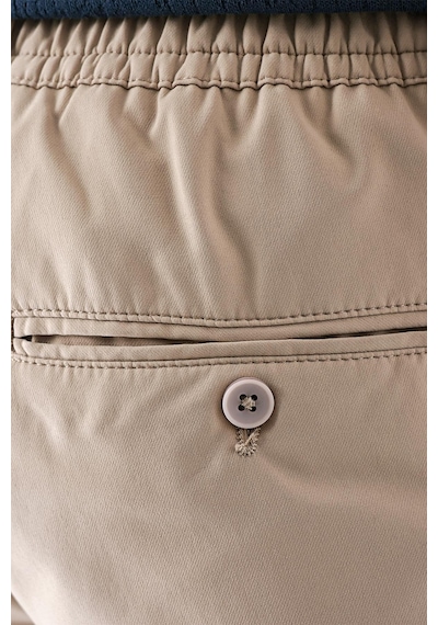 Efor Comfort Fit Beli Lastikli Yan Cep Taş Jogger Pantolon P 1150 Taş