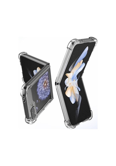 Samsung Galaxy Z Flip 6 5g Uyumlu Köşe Dolgulu Nitro Anti Shock Telefon Kılıfı Kapak