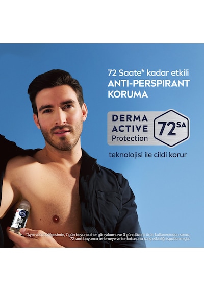 Nıvea Men Deep Dimension Roll-on 50 Ml X 3 Adet