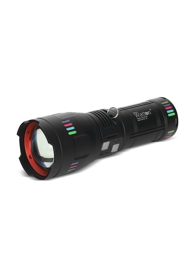 Lazer Etkili Profesyonel El Feneri Wt-631- 30,000 Lümen Çok Renkli