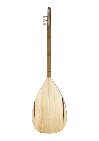 Piarro Maun Ağacı Kısa Sap  Bağlama (Parlak Cila )