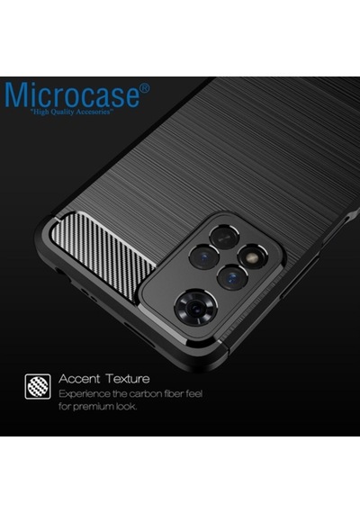 Xiaomi Redmi Note 11 Pro Çin Vers. Brushed Silikon Kilif - Siyah 537457404