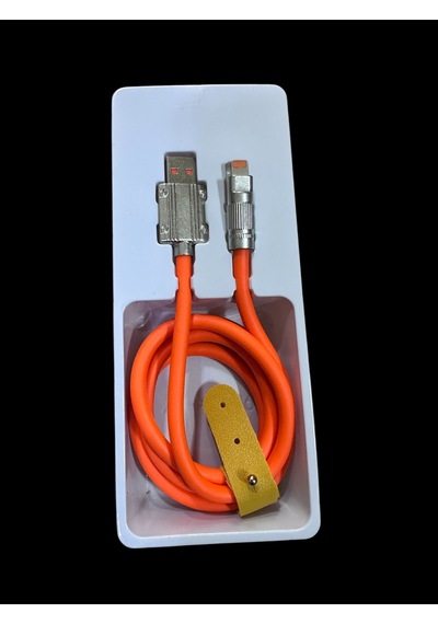 iPhone 120w 14 Serisi Dahil Tüm Modellere Apple Uyumlu iOS Kalın Şarj Kablosu
