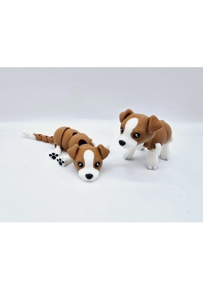 3d Baskı Pla Hareketli Köpek Anahtarlık Hafif, Dayanıklı