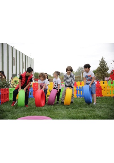 King Kids Kral Tekerlek 5'li 5 Renk Çok Renkli