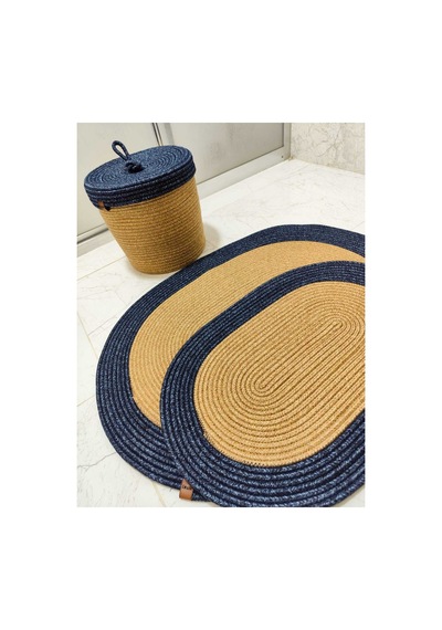 Jüt Hasır 3 Lü Banyo Paspas Takımı Bohem Tarzı Banyo Takımı Paspas:50x80/ 40x60 /sepet/25x25 Hasır Kırçılmavi Hasır Kırçılmavi Jüt Hasır 3 Lü Banyo Paspas Takımı Bohem Tarzı Banyo Takımı Paspas:50x80/ 40x60 /sepet/25x25 Hasır Kırçılmavi Hasır Kırçılmavi