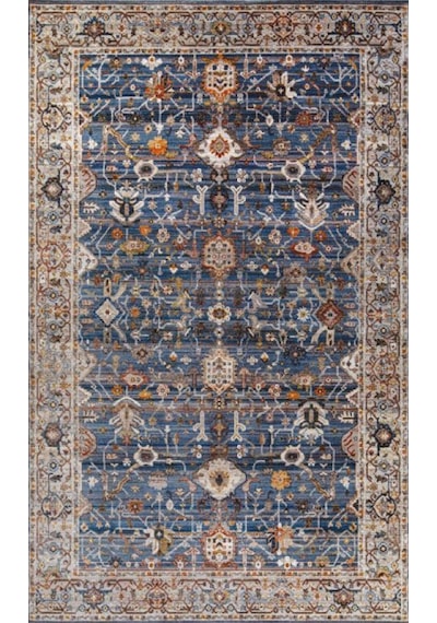 Gabardin Halı 7/24 Serisi 0727 Lacivert Salon Oturma Yatak Odası Halısı Lacivert