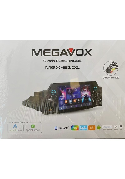 Megavox Mgx-5101 5 İnch Dual Knobs Camera Dahil Android Teyp