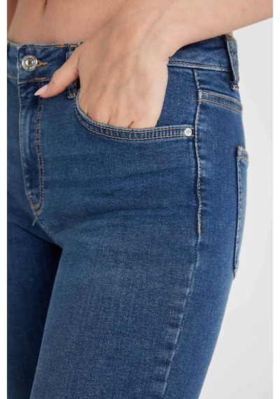 Defacto Normal Bel Jean Kapri B9168ax24smnm28 Mavi
